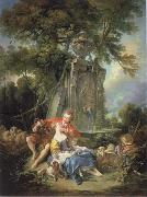 Francois Boucher Think of the grapes oil painting reproduction